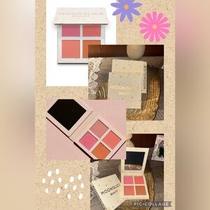 MOONSLICE BEAUTY BLUSHING MOON pressed blush pallet NEW